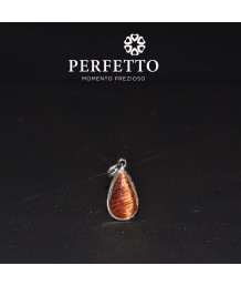 COPPER TITANIUM RUTILATED QUARTZ PENDANT